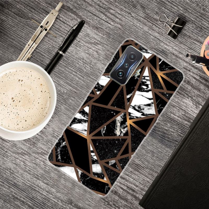 Coque Poco F4 GT Marbre