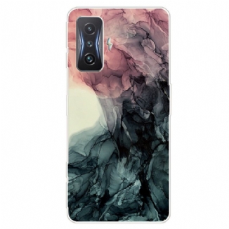 Coque Poco F4 GT Marbre Aquarelle
