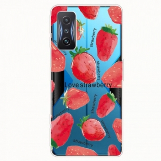 Coque Poco F4 GT Multiples Fraises