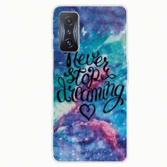 Coque Poco F4 GT Never Stop Dreaming