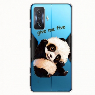 Coque Poco F4 GT Panda Give me Five