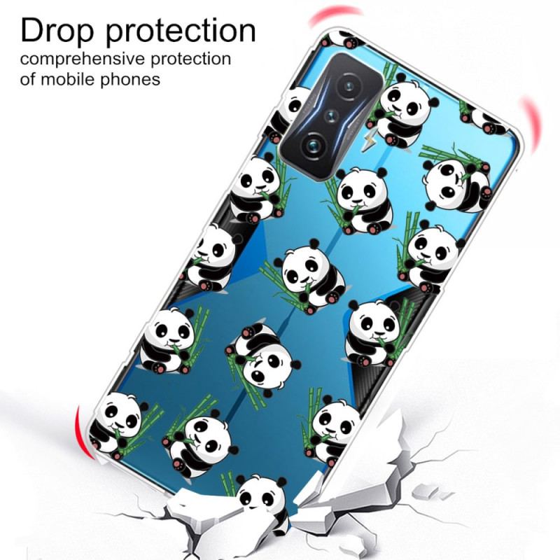Coque Poco F4 GT Petits Pandas
