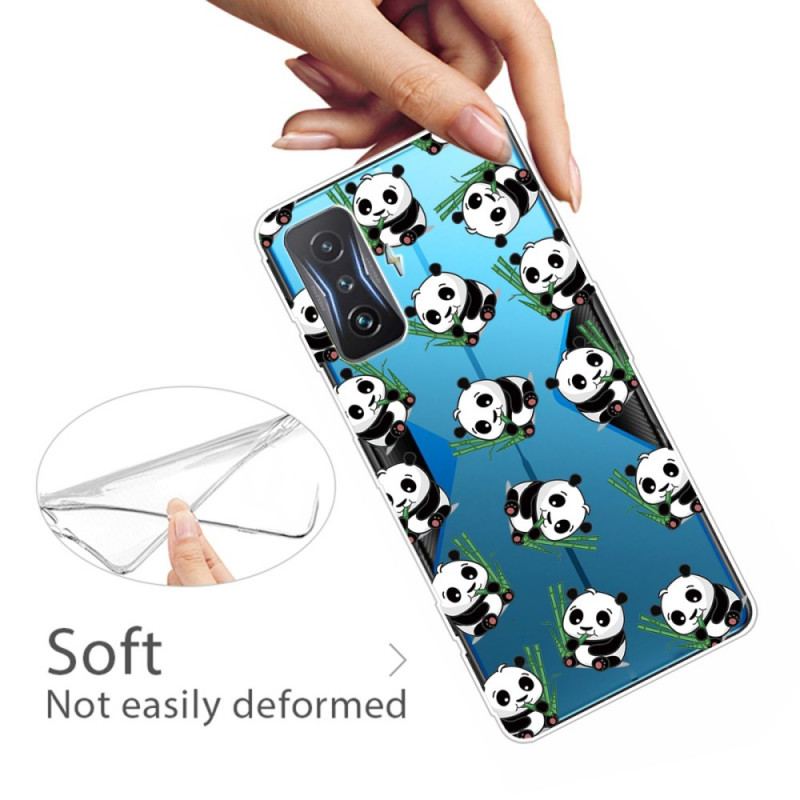 Coque Poco F4 GT Petits Pandas