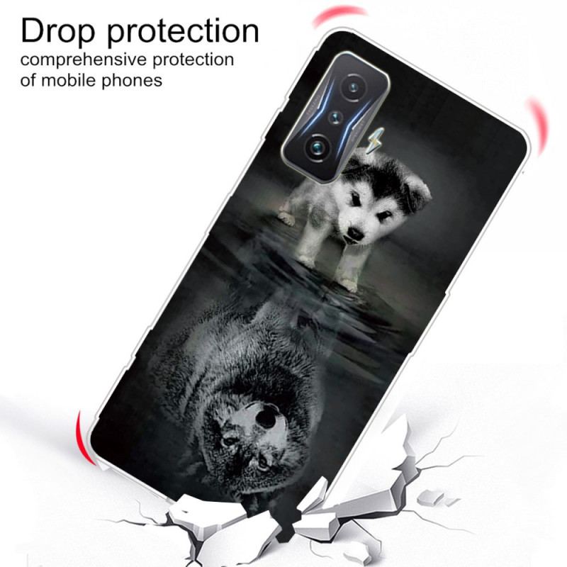 Coque Poco F4 GT Rêve de Chiot