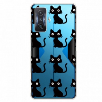 Coque Poco F4 GT Transparente Chats