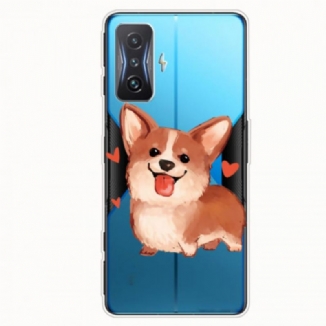 Coque Poco F4 GT Transparente Chien