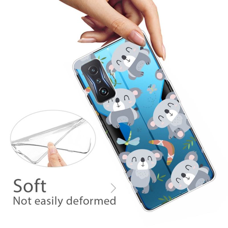 Coque Poco F4 GT Transparente Koalas