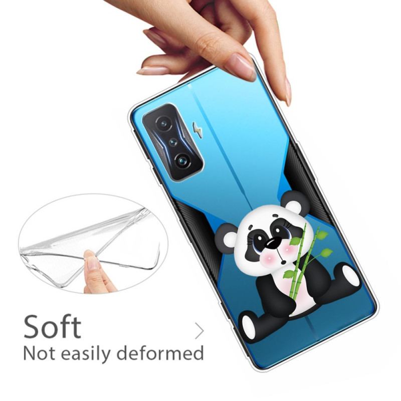 Coque Poco F4 GT Transparente Panda