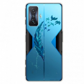 Coque Poco F4 GT Transparente Plume