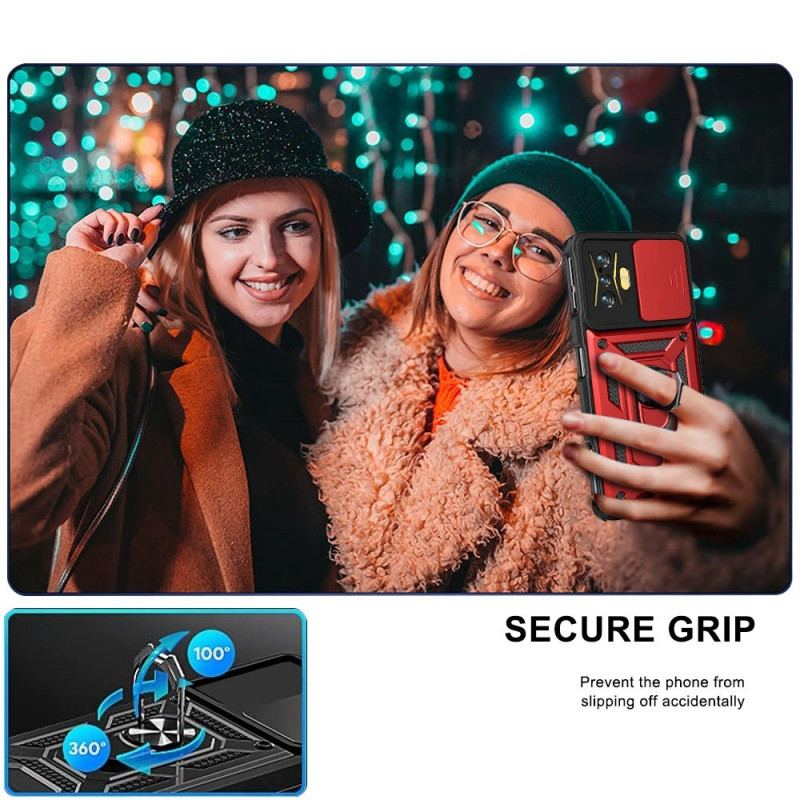 Coque Poco F4 GT Ultra Résistante avec Anneau-Support