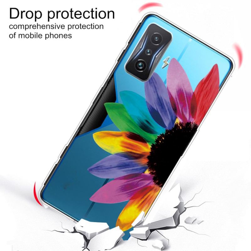 Coque Poco F4 GT Une Fleur