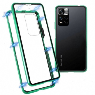 Coque Xiaomi Redmi Note 11 Pro Plus 5G Cadre Avant et Dos en Verre Trempé