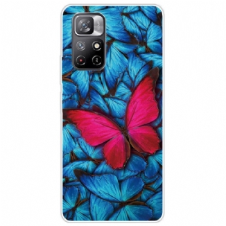 Coque Xiaomi Redmi Note 11 Pro Plus 5G Flexible Papillons