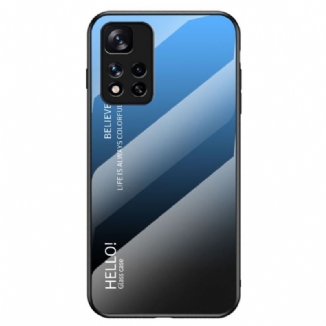 Coque Xiaomi Redmi Note 11 Pro Plus 5G Verre Trempé Hello