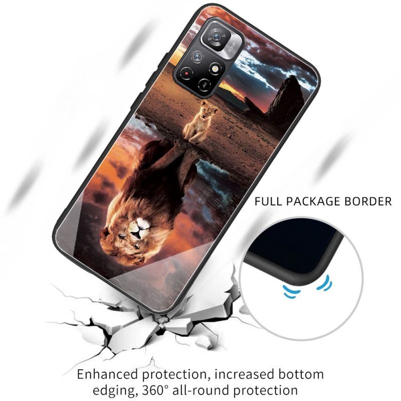 Coque Xiaomi Redmi Note 11 Pro Plus 5G Verre Trempé Rêve de Lionceau