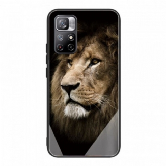 Coque Xiaomi Redmi Note 11 Pro Plus 5G Verre Trempé Tête de Lion