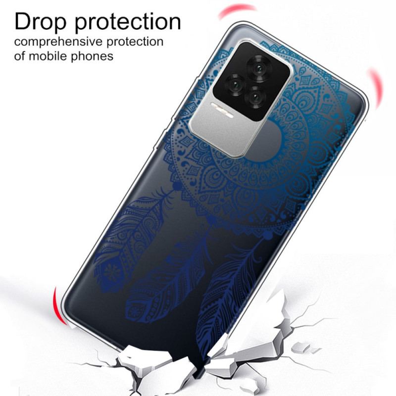 Coque Poco F4 Attrape Rêves Bleu