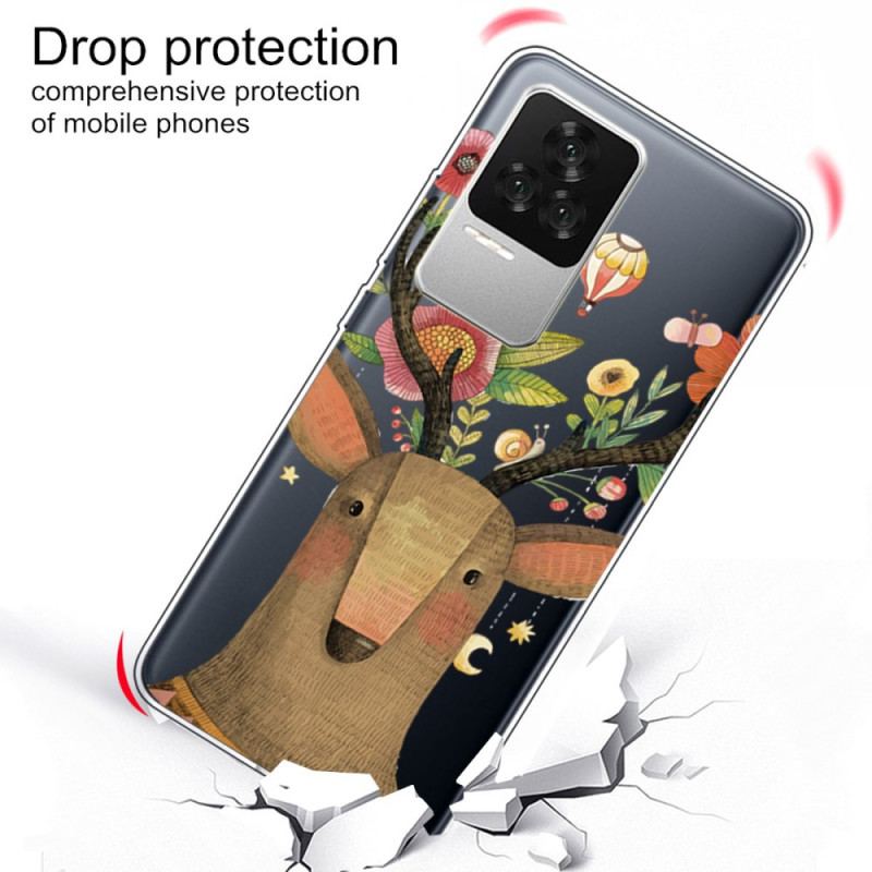 Coque Poco F4 Cerf Tribal