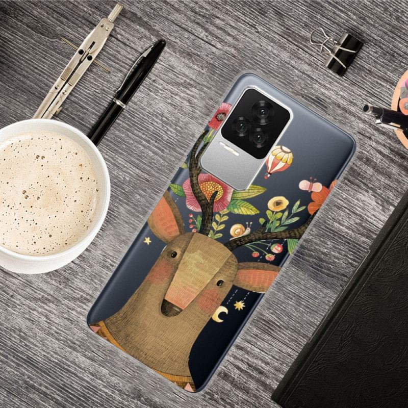 Coque Poco F4 Cerf Tribal