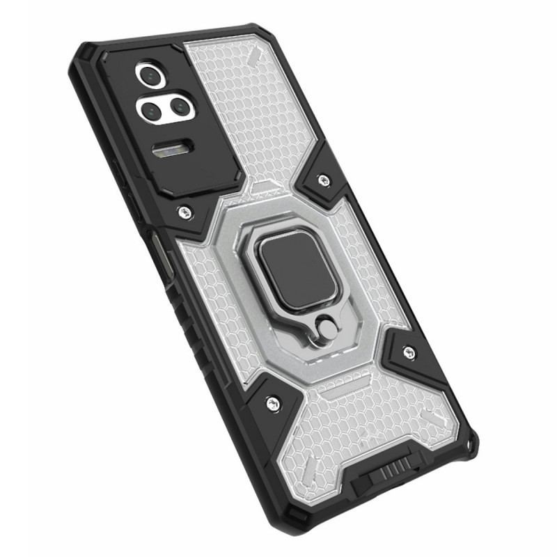Coque Poco F4 Nid d'Abeille avec Anneau-Support