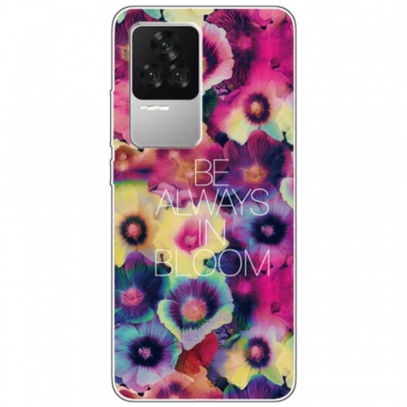 Coque Poco F4 Silicone Be Always in Bloom