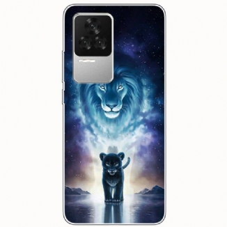 Coque Poco F4 Silicone Rêve Félin