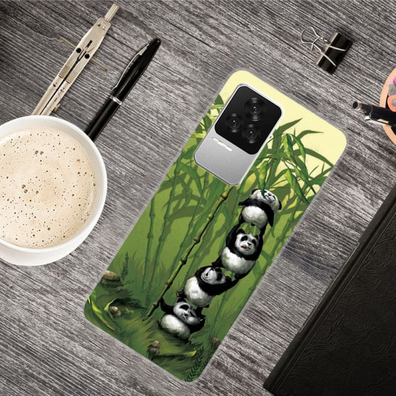 Coque Poco F4 Tas de Pandas