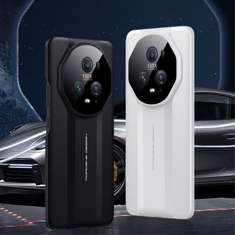 Coque Honor Magic 5 Pro Style Cuir Élégance