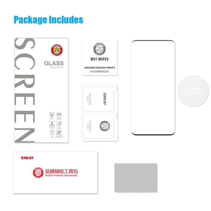 Protection Écran et Lentilles en Verre Trempé pour Honor Magic 5 Pro