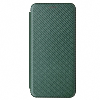 Flip Cover Honor 10X Lite Fibre Carbone
