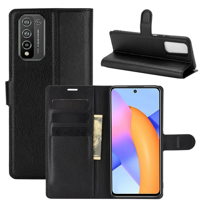 Housse Honor 10X Lite Classique Litchi