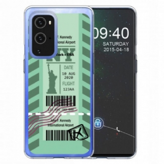 Coque OnePlus 9 Pro Boarding Pass to New York