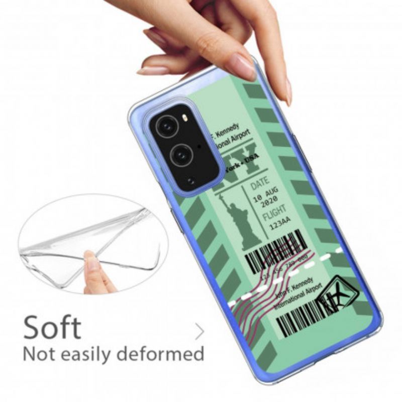 Coque OnePlus 9 Pro Boarding Pass to New York