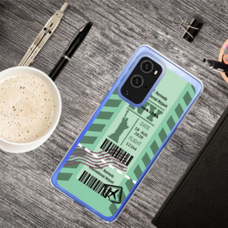 Coque OnePlus 9 Pro Boarding Pass to New York