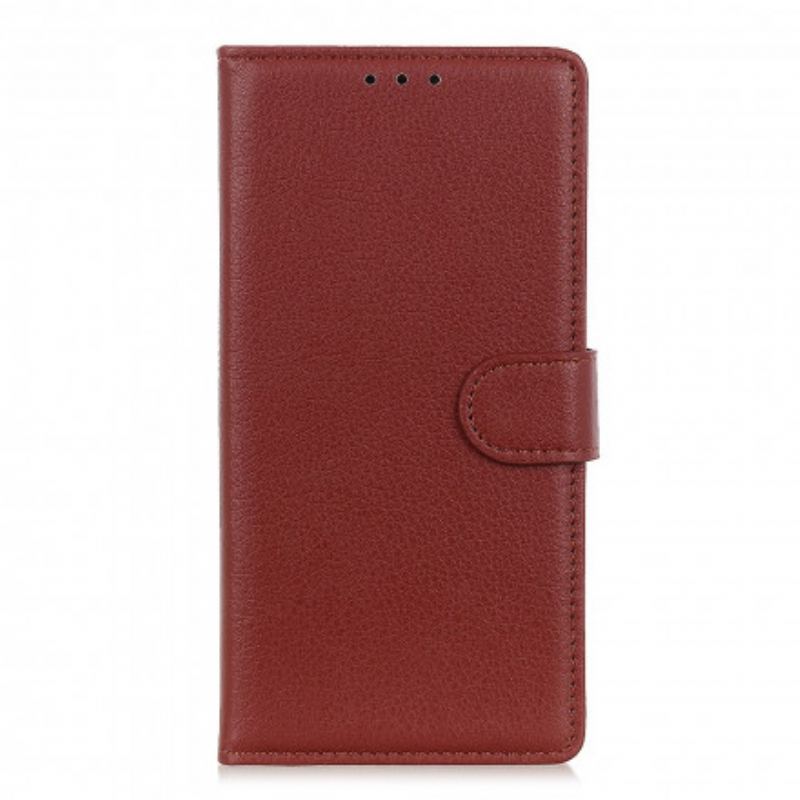 Housse OnePlus 9 Pro Simili Cuir Traditionnel