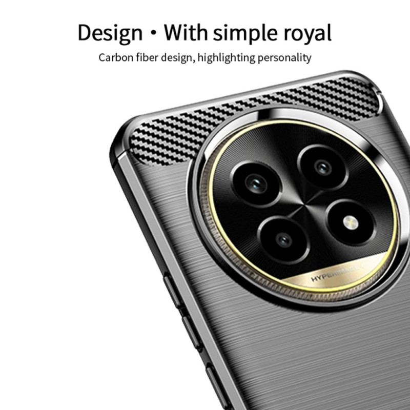 Coque Xiaomi Redmi 14C / Poco C75 Fibre Carbone Brossée MOFI