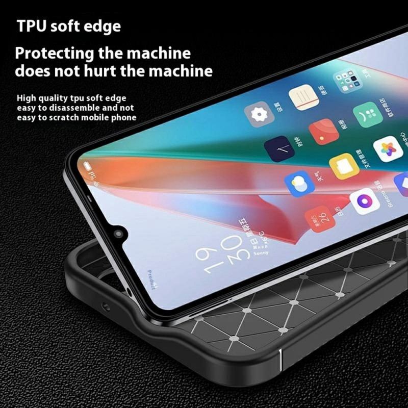 Coque Xiaomi Redmi 14C / Poco C75 Fibre Carbone Flexible