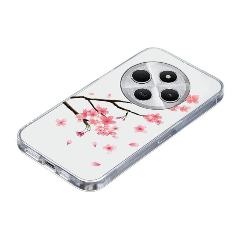 Coque Xiaomi Redmi 14C / Poco C75 Fleurs de Prunier