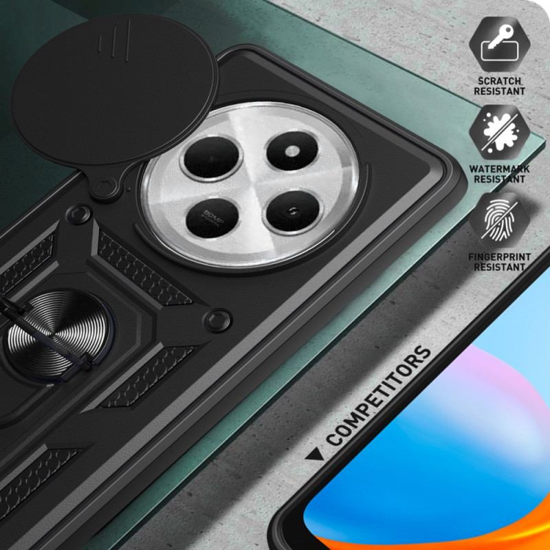 Coque Xiaomi Redmi 14C / Poco C75 Protection Caméra Coulissante et Support