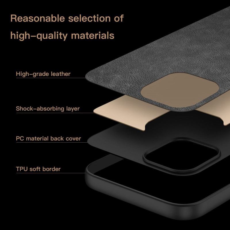 Coque Xiaomi Redmi 14C / Poco C75 Simili Cuir Rétro