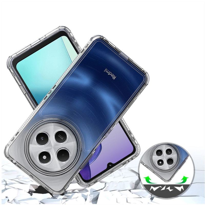 Coque Xiaomi Redmi 14C / Poco C75 Transparente avec Cadre Avant