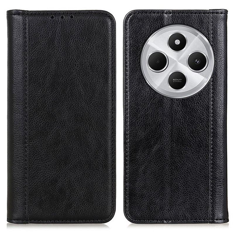Flip Cover Xiaomi Redmi 14C / Poco C75 Cuir Fendu