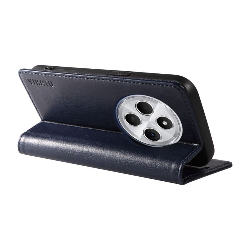 Flip Cover Xiaomi Redmi 14C / Poco C75 Design Rétro YIKATU