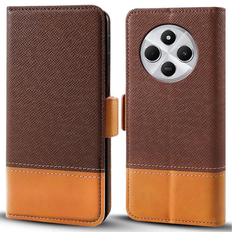 Flip Cover Xiaomi Redmi 14C / Poco C75 Deux Textures