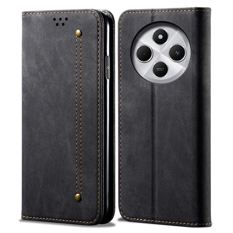 Flip Cover Xiaomi Redmi 14C / Poco C75 Effet Jeans