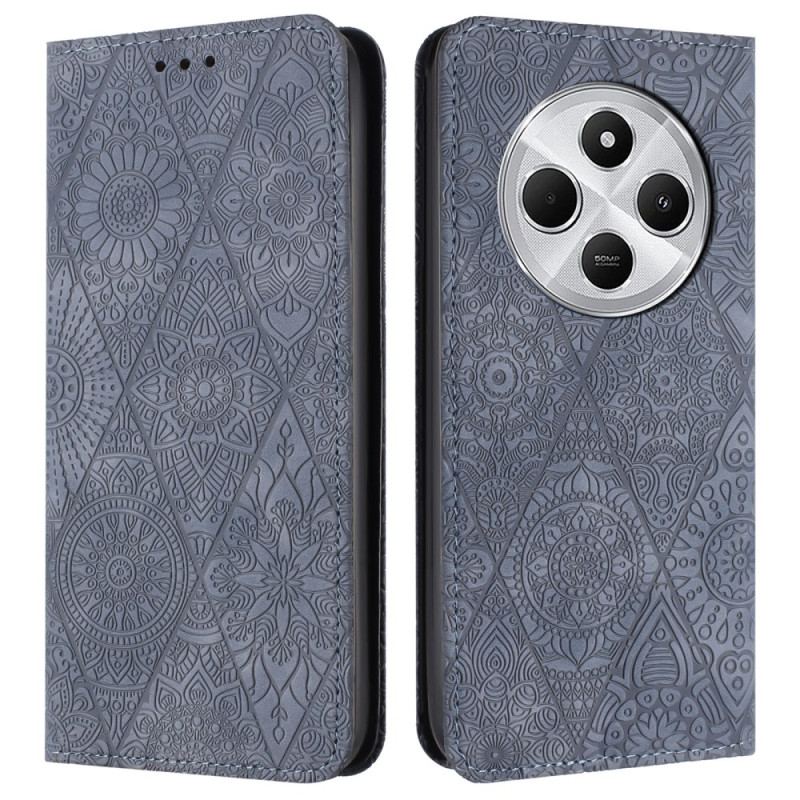 Flip Cover Xiaomi Redmi 14C / Poco C75 Patchwork