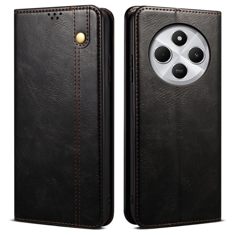 Flip Cover Xiaomi Redmi 14C / Poco C75 Simili Cuir Cir