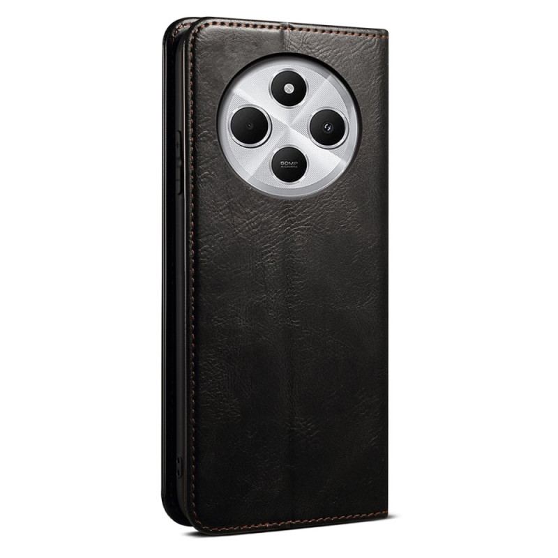 Flip Cover Xiaomi Redmi 14C / Poco C75 Simili Cuir Cir