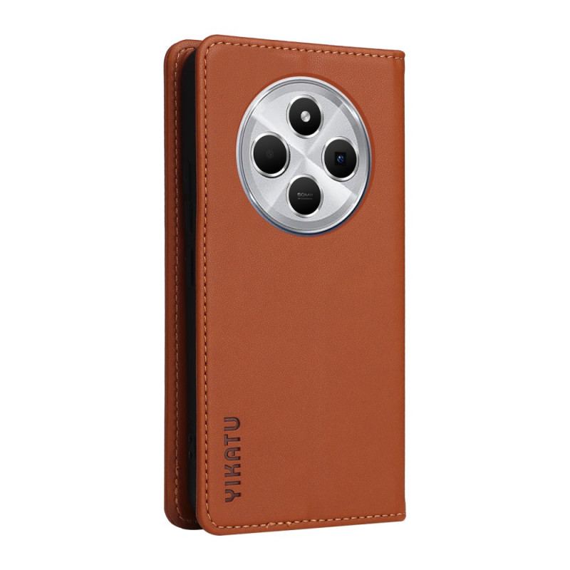 Flip Cover Xiaomi Redmi 14C / Poco C75 Simili Cuir YIKATU