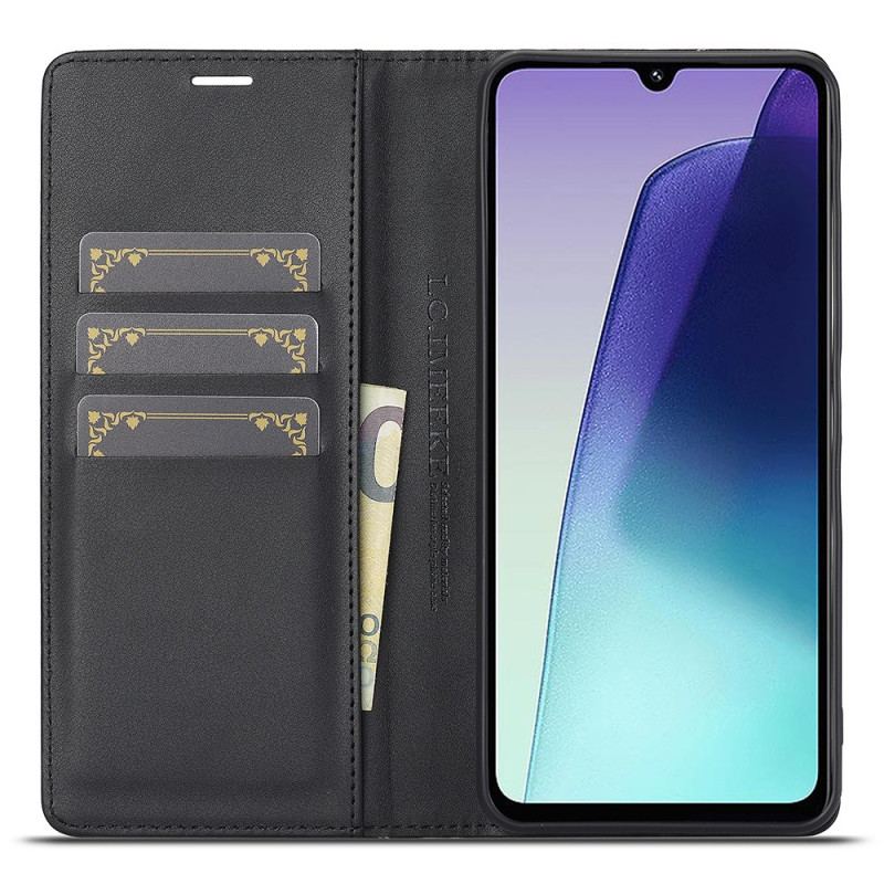 Flip Cover Xiaomi Redmi 14C / Poco C75 Texture Carbone